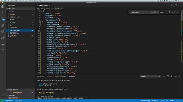 create-react-app (ЧАСТЬ 1): быстрый старт React-приложения смотреть онлайн