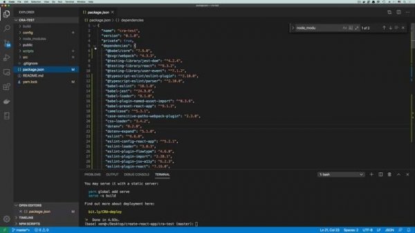 create-react-app (ЧАСТЬ 1): быстрый старт React-приложения