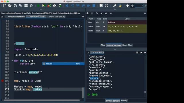 Season 3: Day 4: Python List Comprehension, Map, Reduce, Filter, Lambda and Tuple смотреть онлайн
