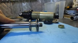 Тюнинг заднего амортизатора и замена масла.. HTV