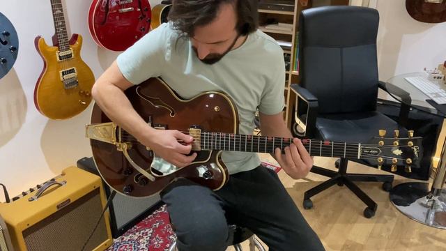 Gibson Chet Atkins Country Gentleman 1990 смотреть онлайн