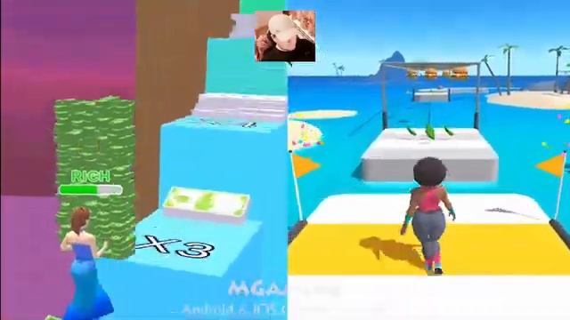 Money Run 3D ??? vs Fat 2 Fit ??♀️? Games All Levels ? Gameplay iOS, Android Mobile Walkthrough смотреть онлайн