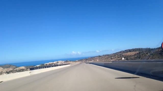 Ghazaouet autoroute nature vue sur mer смотреть онлайн
