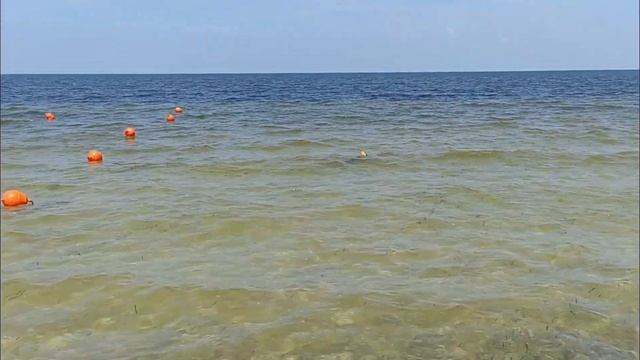 Самое теплое море в Крыму. Портовое, пляж 2022. Северный Крым смотреть онлайн