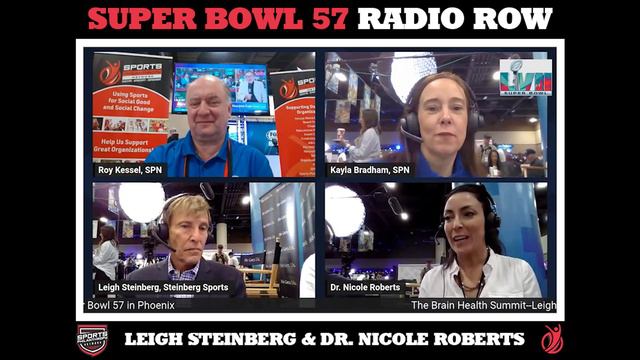 Brain Health Summit-Leigh Steinberg & Dr. Nicole Roberts Join SPN LIVE on Radio Row at Super Bowl 5 смотреть онлайн