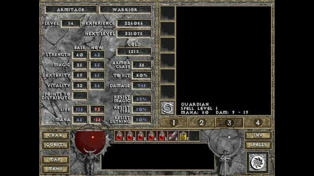 Diablo (1996) Part 3 - GOG version, works perfectly with Windows 10. смотреть онлайн