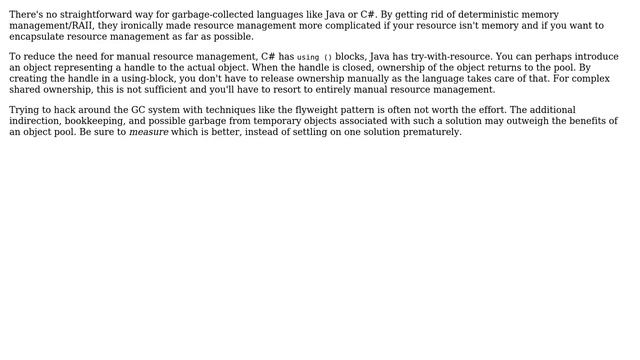 Pattern to detect when all but one reference (in a managed language) are destroyed? смотреть онлайн