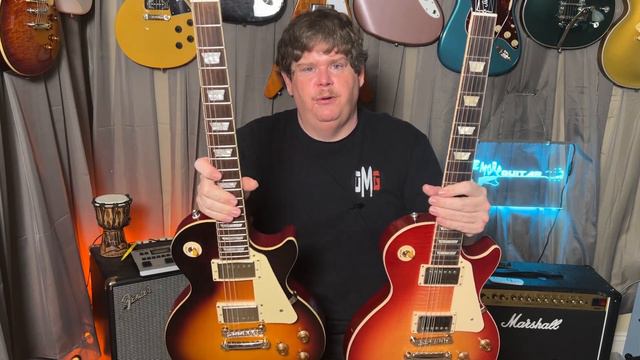 Epiphone 1959 Les Paul Vs Gibson Les Paul Standard 50's смотреть онлайн