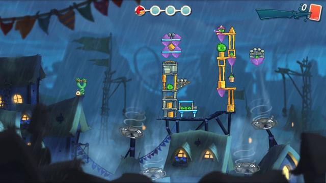 Angry Birds 2 - Daily Challenge Today Blue's Brawl! BIRDIE! (3-3-4 Rooms) смотреть онлайн