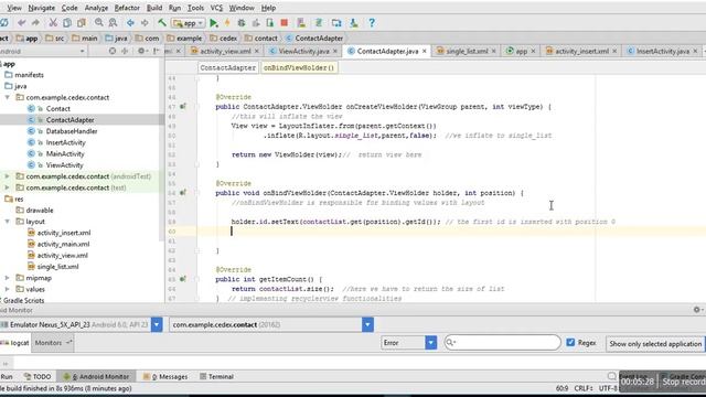 Sqlite Android Tutorial Part13 смотреть онлайн
