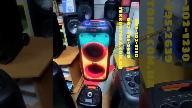 Мобильная колонка акустика ZX7785 - радиомикрофон/BLU/USB/SD/TWS/Радио Цена: 6970 грн Texkontora смотреть онлайн