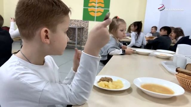 В школе №18 Серпухова провели родительский контроль питания с Роспотребнадзором смотреть онлайн