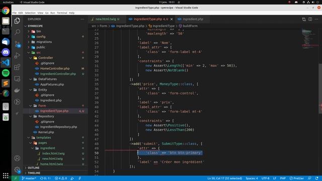 ?? Apprendre #Symfony 6 - CRUD des ingrédients #8 смотреть онлайн