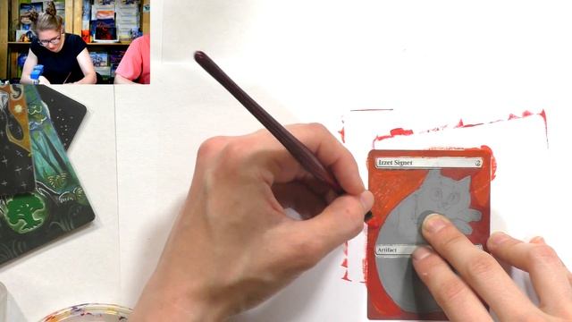 Как делают Альтерации карт МТГ? How to Alter Magic: The Gathering Cards wincondition смотреть онлайн