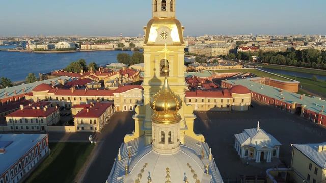 Петропавловская крепость, собор Петра и Павла в Петербурге смотреть онлайн