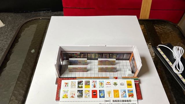 1:64 7-Eleven Convenience Store Diorama From G-Fans #diorama
