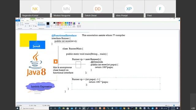 java8 lambda expression смотреть онлайн