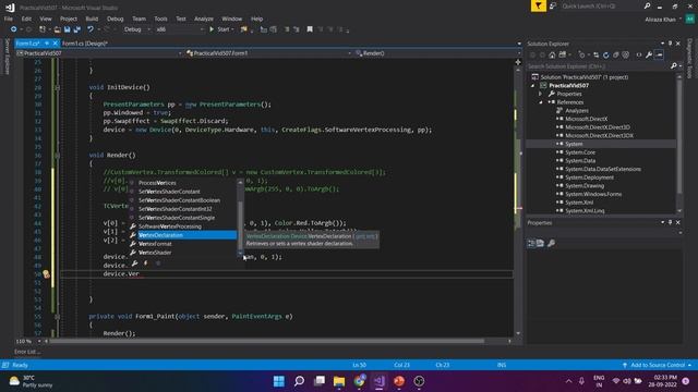 507: P2- Draw a triangle using Direct3D 11 смотреть онлайн