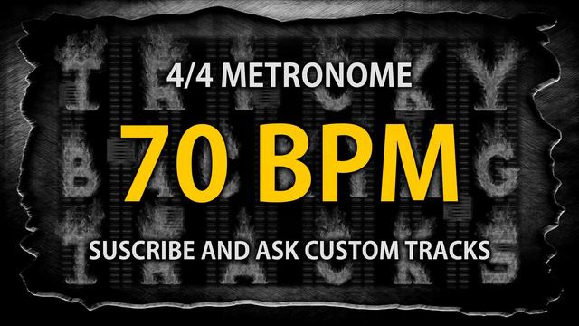 70 BPM - 4/4 Metronome (Accented) смотреть онлайн