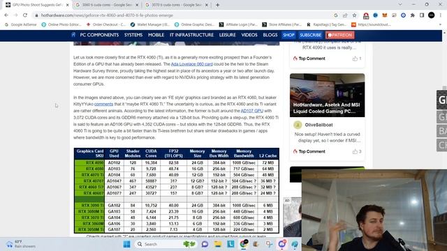RTX 4060 More Leaks смотреть онлайн