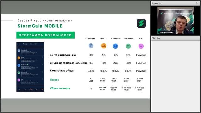 StormGain УРОК 2  ОСОБЕННОСТИ РАБОТЫ С ТОРГОВОЙ ПЛАТФОРМОЙ STORMGAIN   1