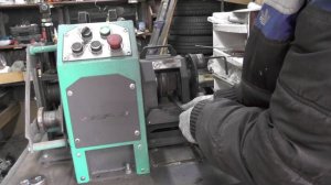 Обратный завиток на станке УЗОР - Н1. Холодная ковка.