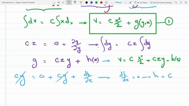 Find if Electric Fields are physically Impossible If so find the Potential V(r) Problem 2-20 смотреть онлайн