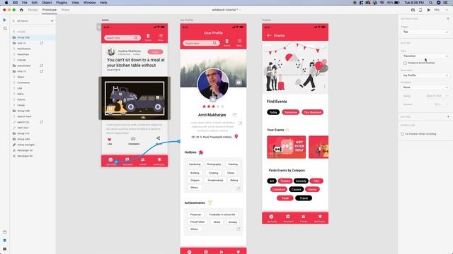 Prototyping in Adobe XD- Free Bengali Version Course Part 3 смотреть онлайн