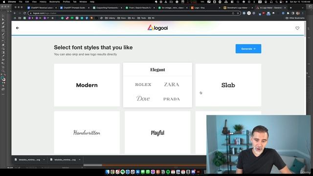 46 - Other AI tools to create business logo смотреть онлайн