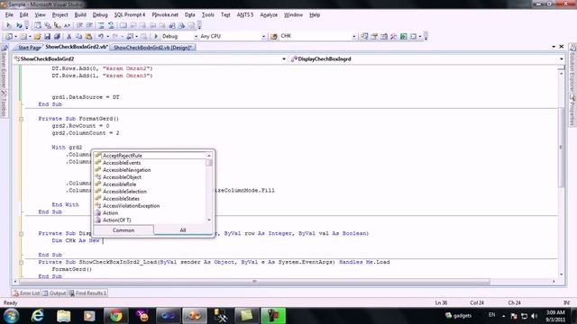 Display CheckBox In DataGridView - Karam Omran смотреть онлайн