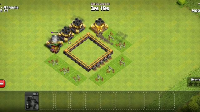 Clash Of Clans| Multi Mortar Vs All Max Ground Troops смотреть онлайн