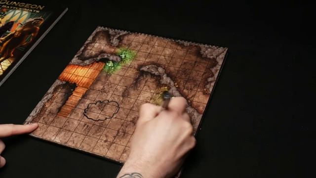 I made cheap DUNGEON TILES using disposable plates! смотреть онлайн
