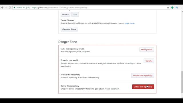 how to delete repository from github смотреть онлайн