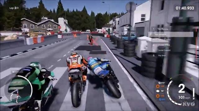 TT Isle of Man - Ride on the Edge 2 - Crash Compilation (PC HD) [1080p60FPS] смотреть онлайн