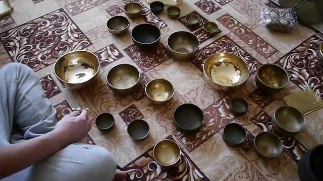 Поющие чаши. Тибетские чаши. Обучение на чашах. Медитация. Поющая чаша. #TIBETAN #BOWLS #SINGING смотреть онлайн