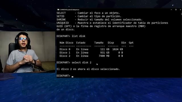 CMD Clean diskpart смотреть онлайн