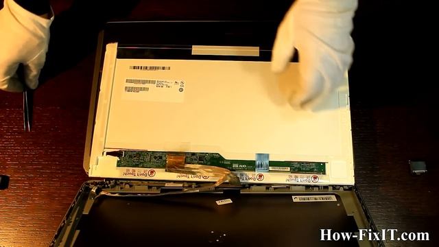 HP ProBook 4540s screen replacement, замена матрицы ноутбука смотреть онлайн