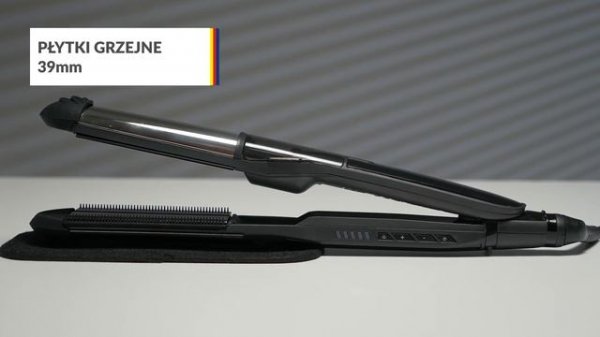 Prostownica BaByliss Steam Shine Styler ST496E - dane techniczne - RTV EURO AGD