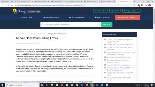 Google Maps API Setup & Troubleshooting for Brilliant Directories ? Setup Tips (Full Guide) смотреть онлайн