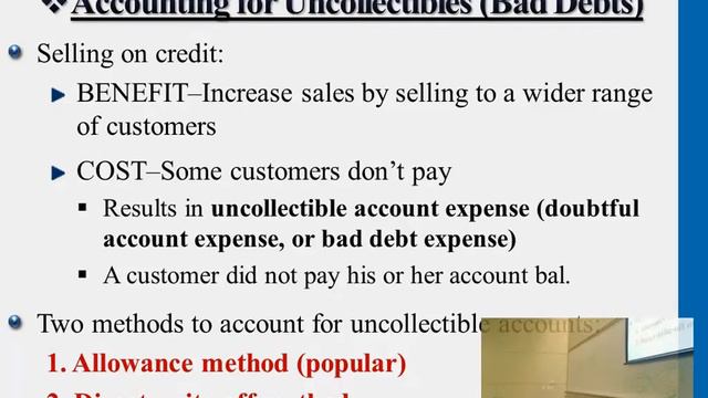Financial Accounting: Merchandise Inventory C6 & Receivables C8 - Professor Victoria Chiu смотреть онлайн