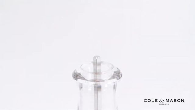 How To Refill -  Cole & Mason Gourmet Precision Keswick Dark Wood & Acrylic Pepper Mill (H12301G)