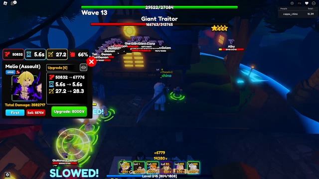 Anime Adventures - Demon Leader Portal : Fabled Kingdom (Cube) - The Demon Leader (Solo) смотреть онлайн