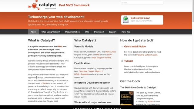 The Slow Learning of Perl Catalyst - 01 смотреть онлайн