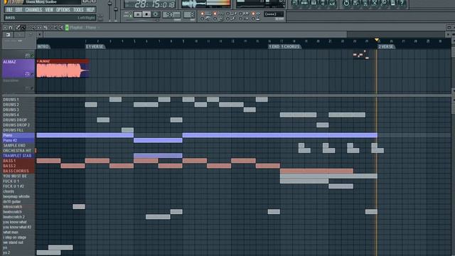 The Real Russian Oldschool Rap Beat. Русский Олдскул Рэп Ремикс FL Studio