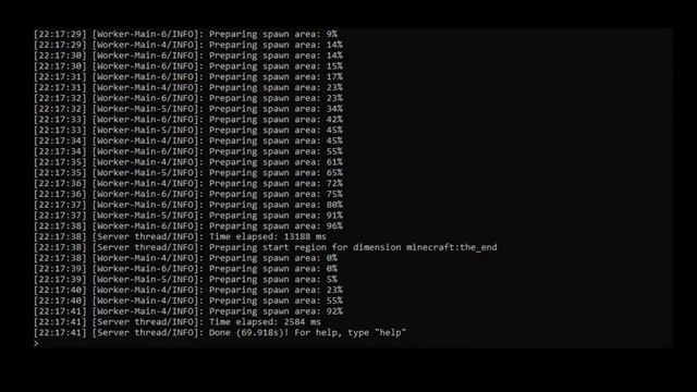 Установка сервера Spigot