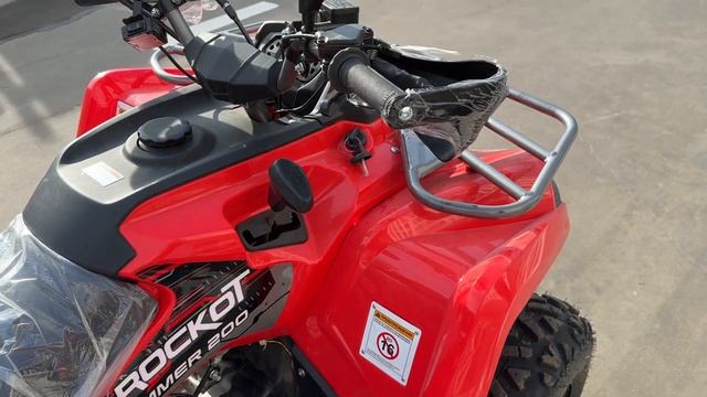 ОБЗОР КВАДРОЦИКЛА ROCKOT HAMMER 200 смотреть онлайн