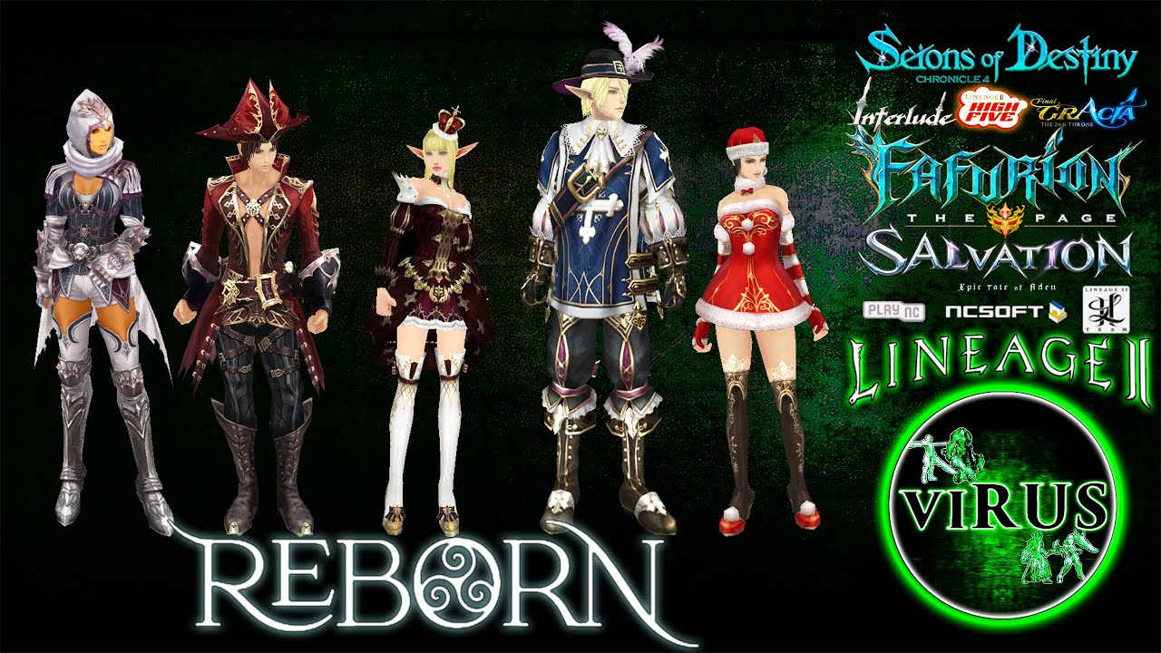 New Costume Set 02. LINEAGE II-Interlude. For The Www.L2Reborn.Org Server ◄√i®uS►