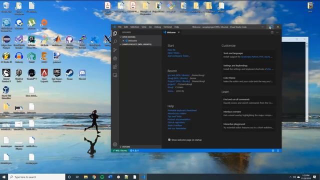 Debugging C in Visual Studio Code on Windows WSL смотреть онлайн