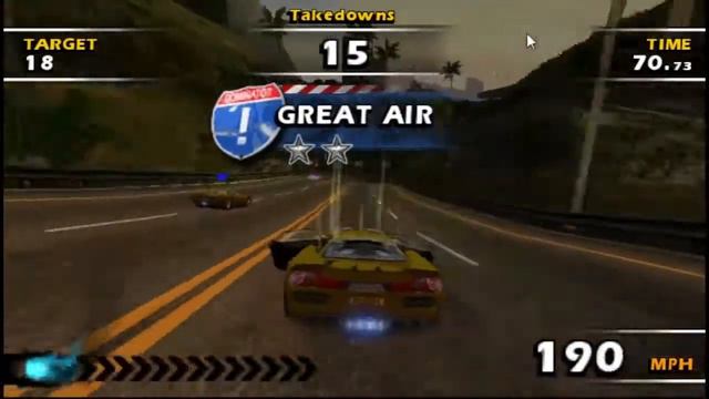 Road Rage, Carnival Point - Burnout Dominator PPSSPP смотреть онлайн