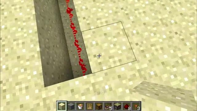Minecraft Tutorial- Simple Trapped Chest Booby Trap